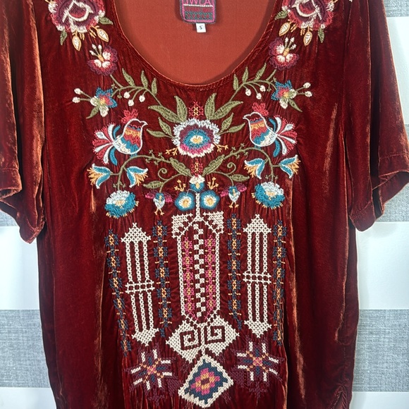 Johnny Was Embroidered Blouse Women’s - Picture 2 of 5